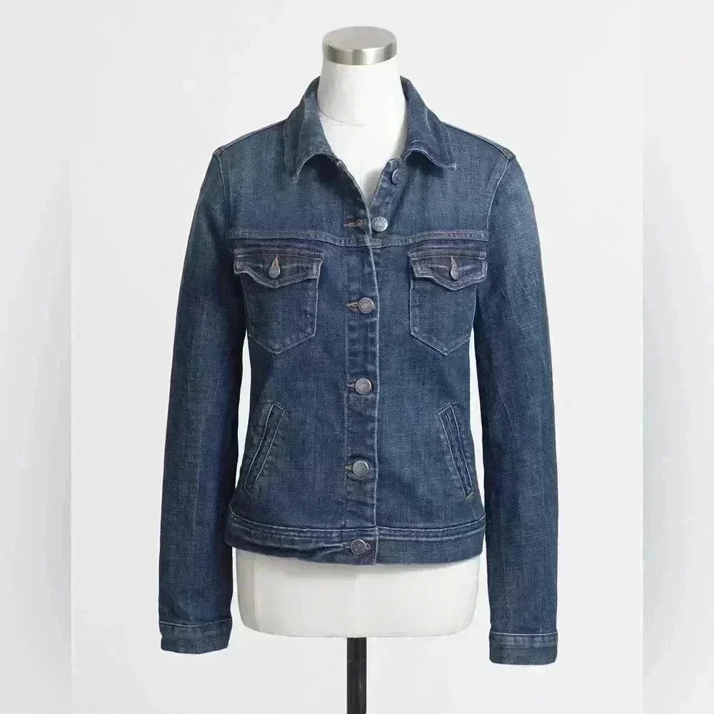 J. Crew Factory | Denim Jacket, Cotton Blend